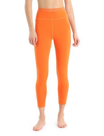 Base Layers Icebreaker 15.5 Merino Thermal Leggings Femme Orange | FR 1869ZUTG